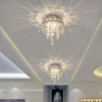 two classic ceiling chandaliers