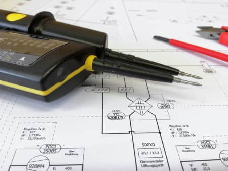 electrical tester and schematics