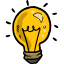 light bulb icon