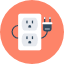 electric outlet icon